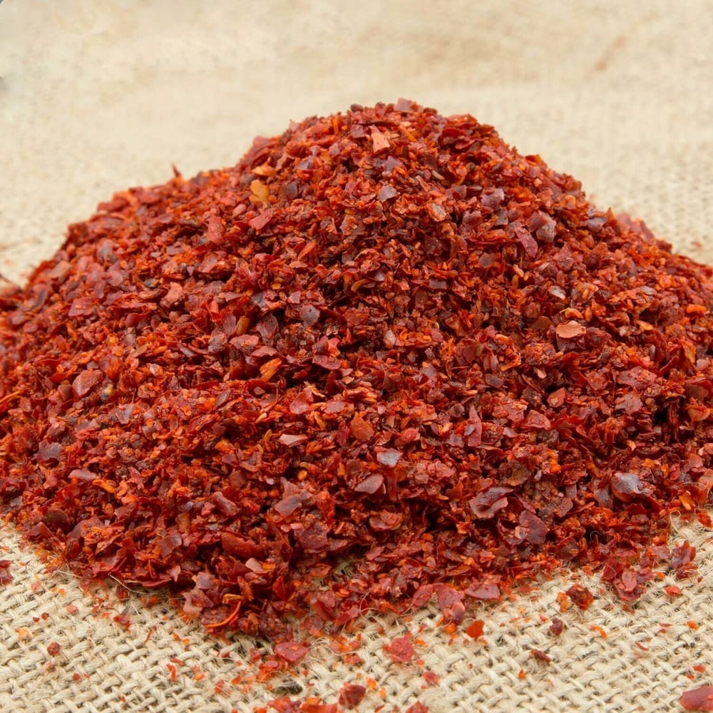 YEŞİL İPEK PUL BİBER 200GR