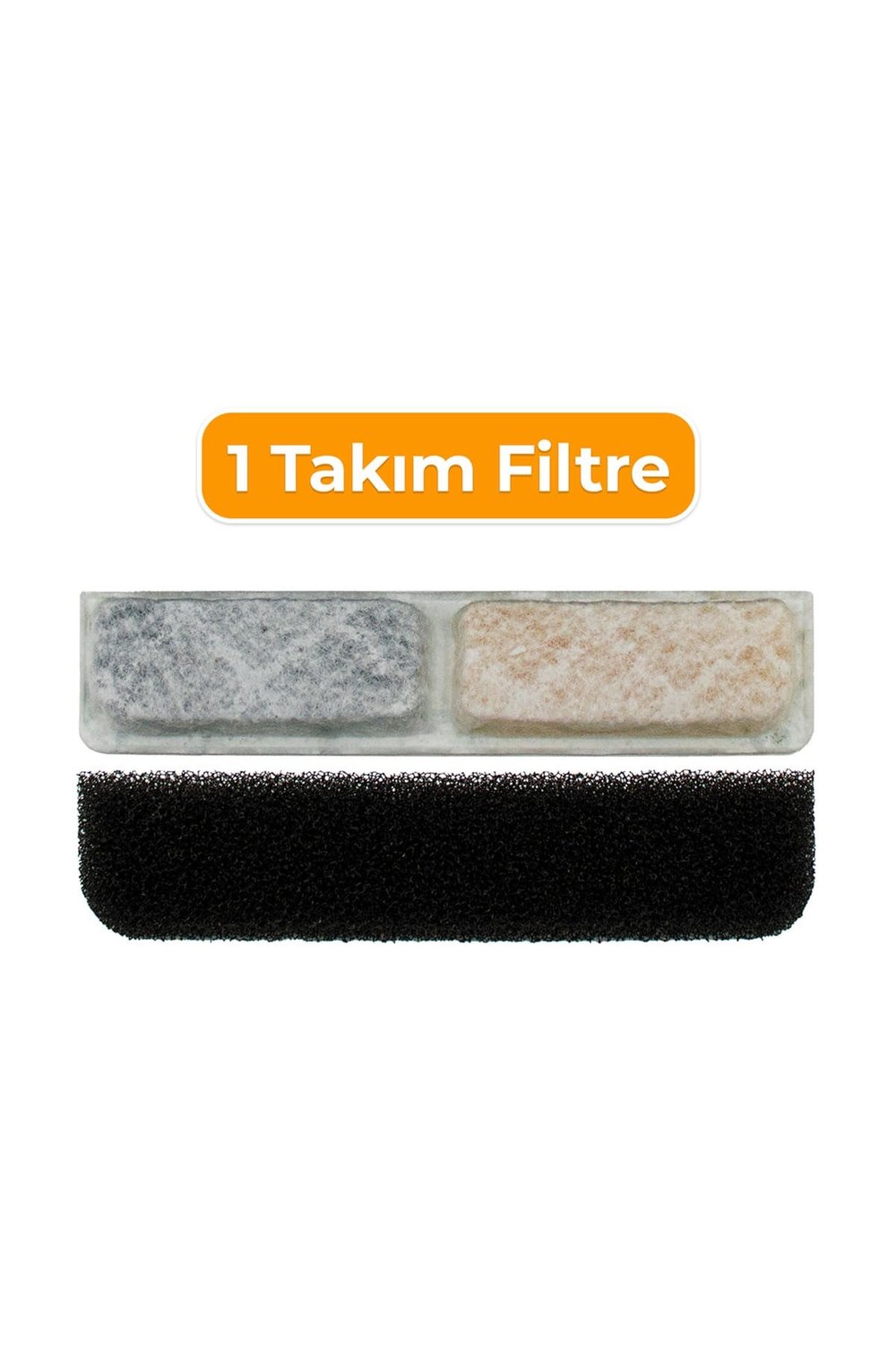 Gobypet Sensörlü Otomatik Kedi Su Sebili İle Uyumlu Yedek Filtre 4lü Paket