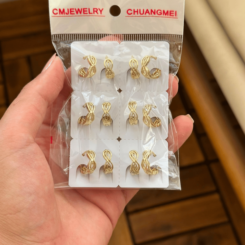 14K CM Küpe