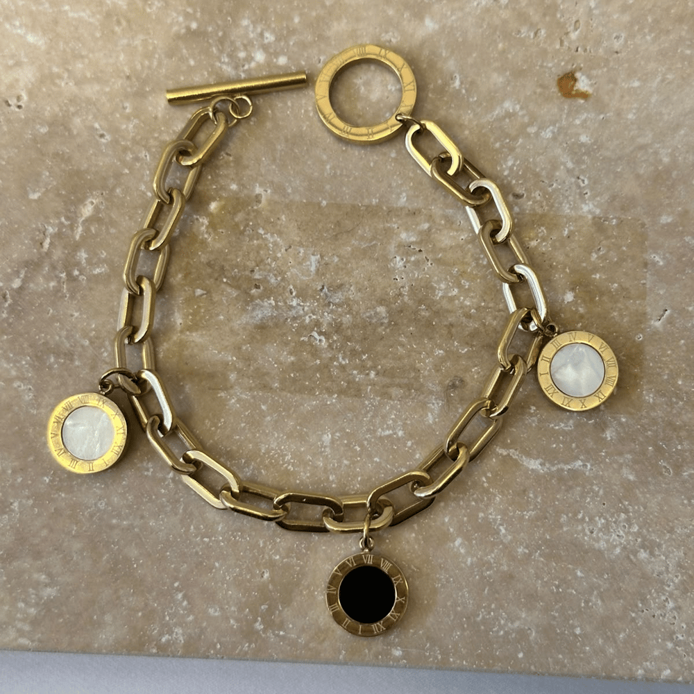 Marka Çelik Charm Bileklik