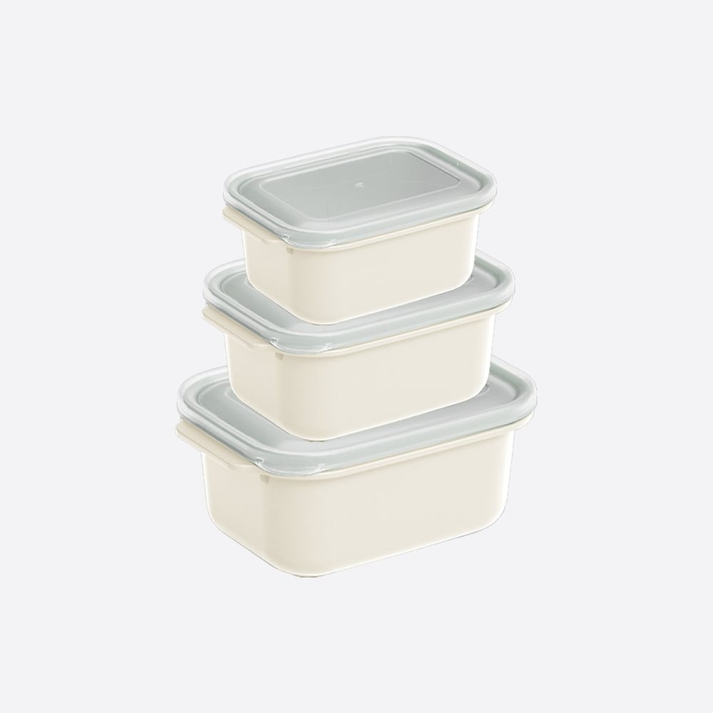 3 Parça Easy Keep Dikdörtgen Set ( 1000 x 2000 x 3500 ml )