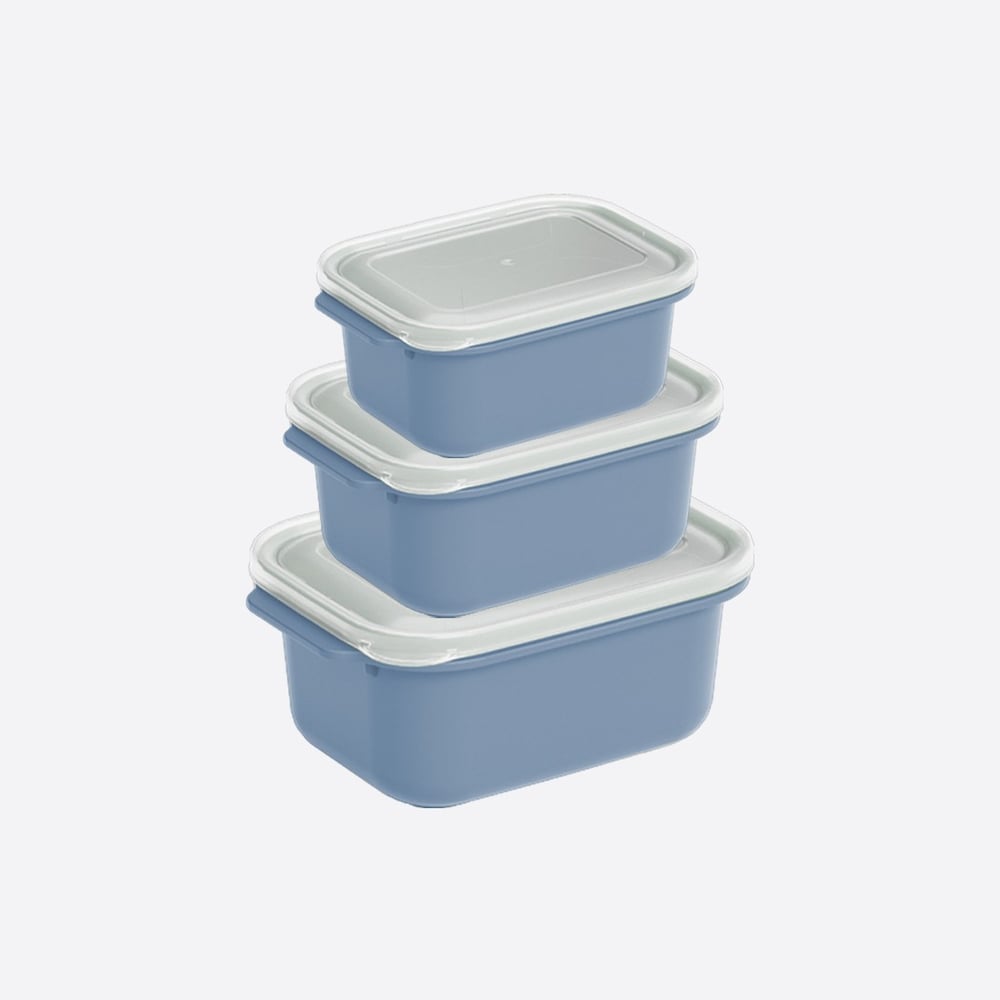 3 Parça Easy Keep Dikdörtgen Set ( 1000 x 2000 x 3500 ml )