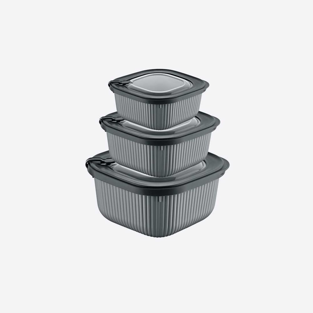 3 Parça MicroLine Set ( 600-1100-1800 ml )