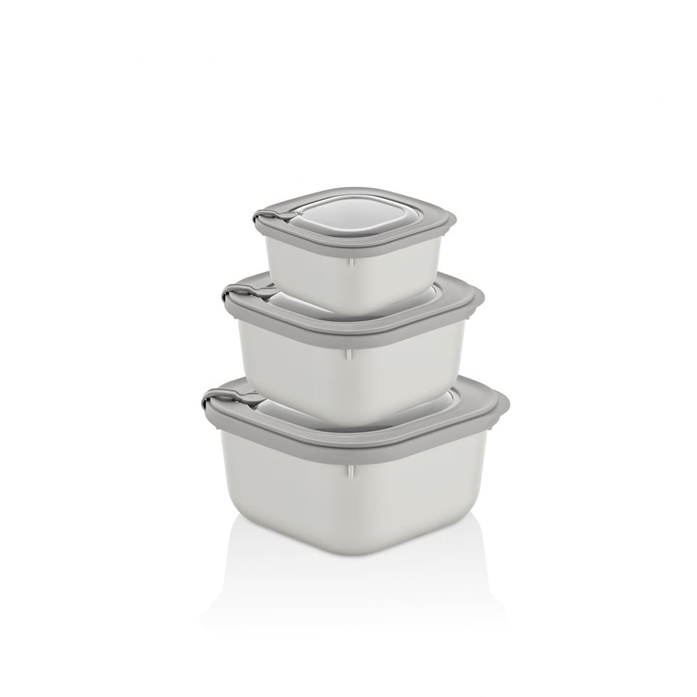 3 Parça MicroSafe Set ( 1100-1800-3000 ml )
