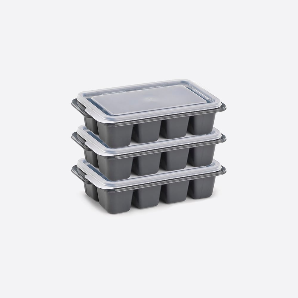 3 lü Mini Kapaklı Buzluk