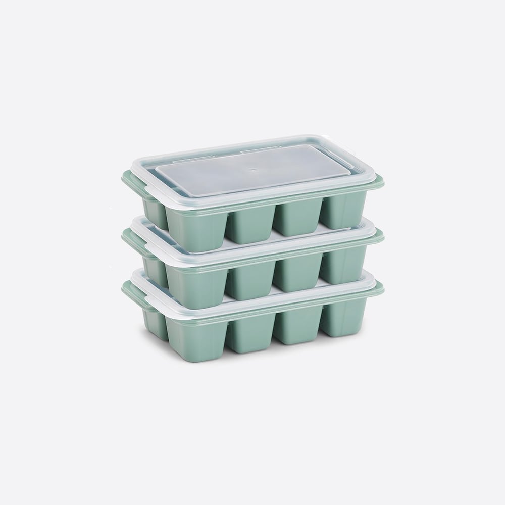 3 lü Mini Kapaklı Buzluk