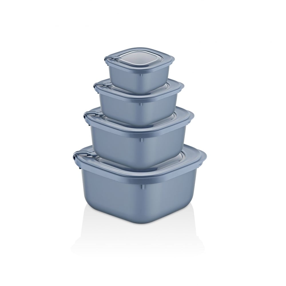4 Parça MicroSafe Set ( 600-1100-1800-3000 ml )