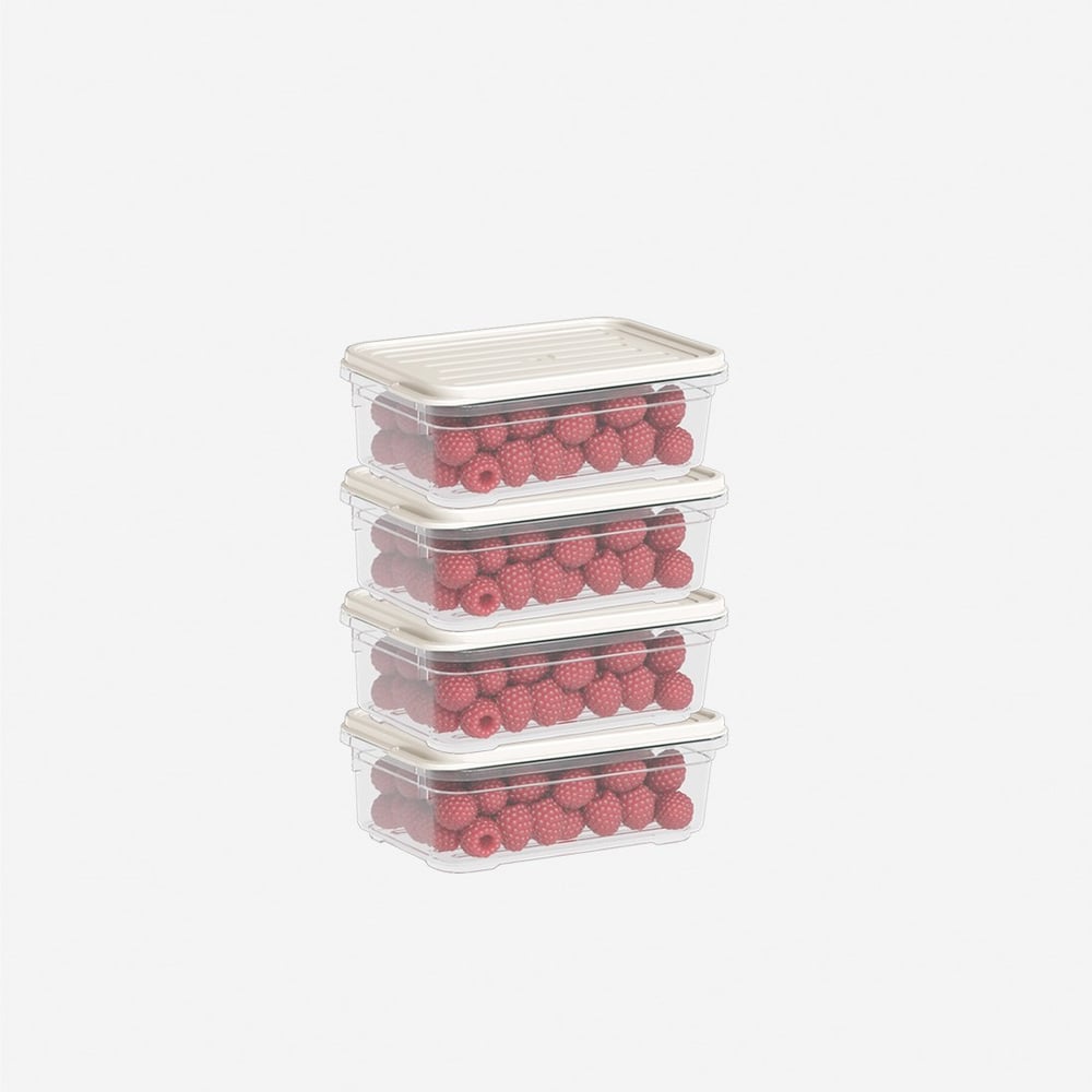 4 Parça Smart Saklama Kabı Set (4 x 500 ml)