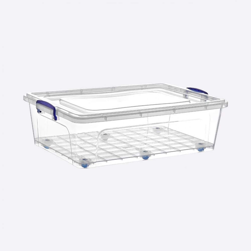 40 L Tekerlekli Clear Box
