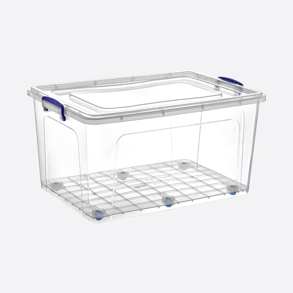 80 L Tekerlekli Clear Box