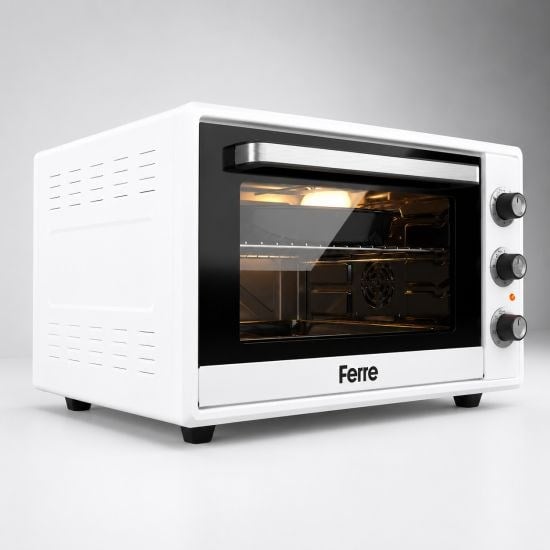 FERRE 60-630-ML Beyaz 60Lt Mini Fırın
