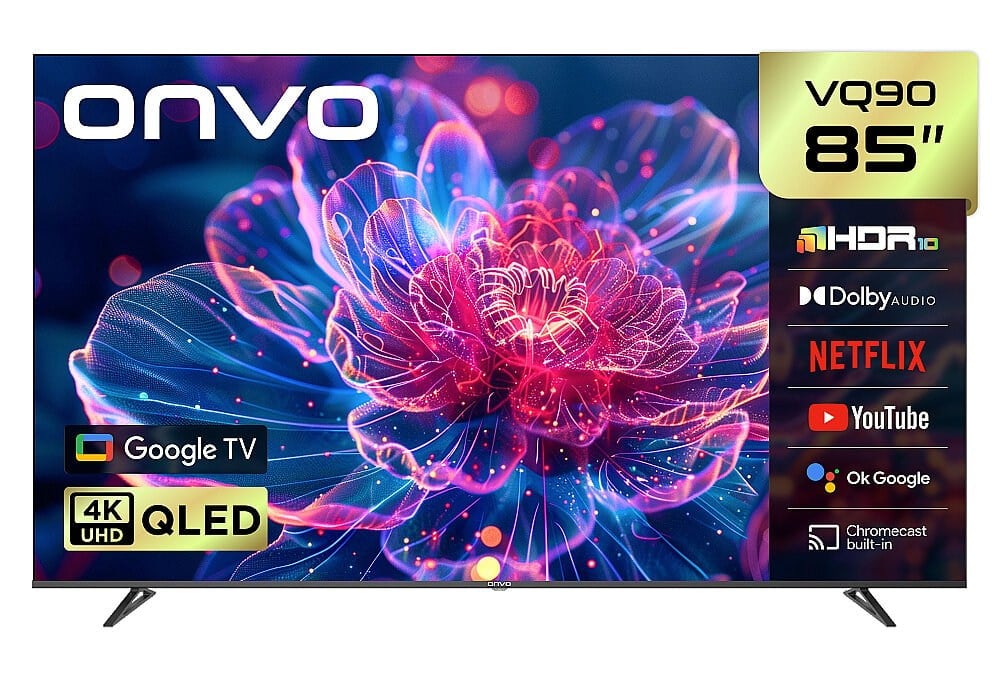 ONVO 85VQ90F3UA Qled Google Led TV