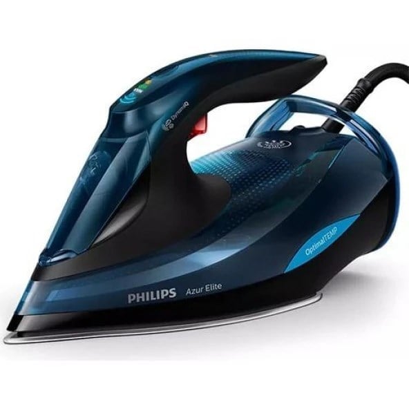 PHILIPS Azur Elite OptimalTEMP GC5034/20 2600 W Mavi Buharlı Ütü