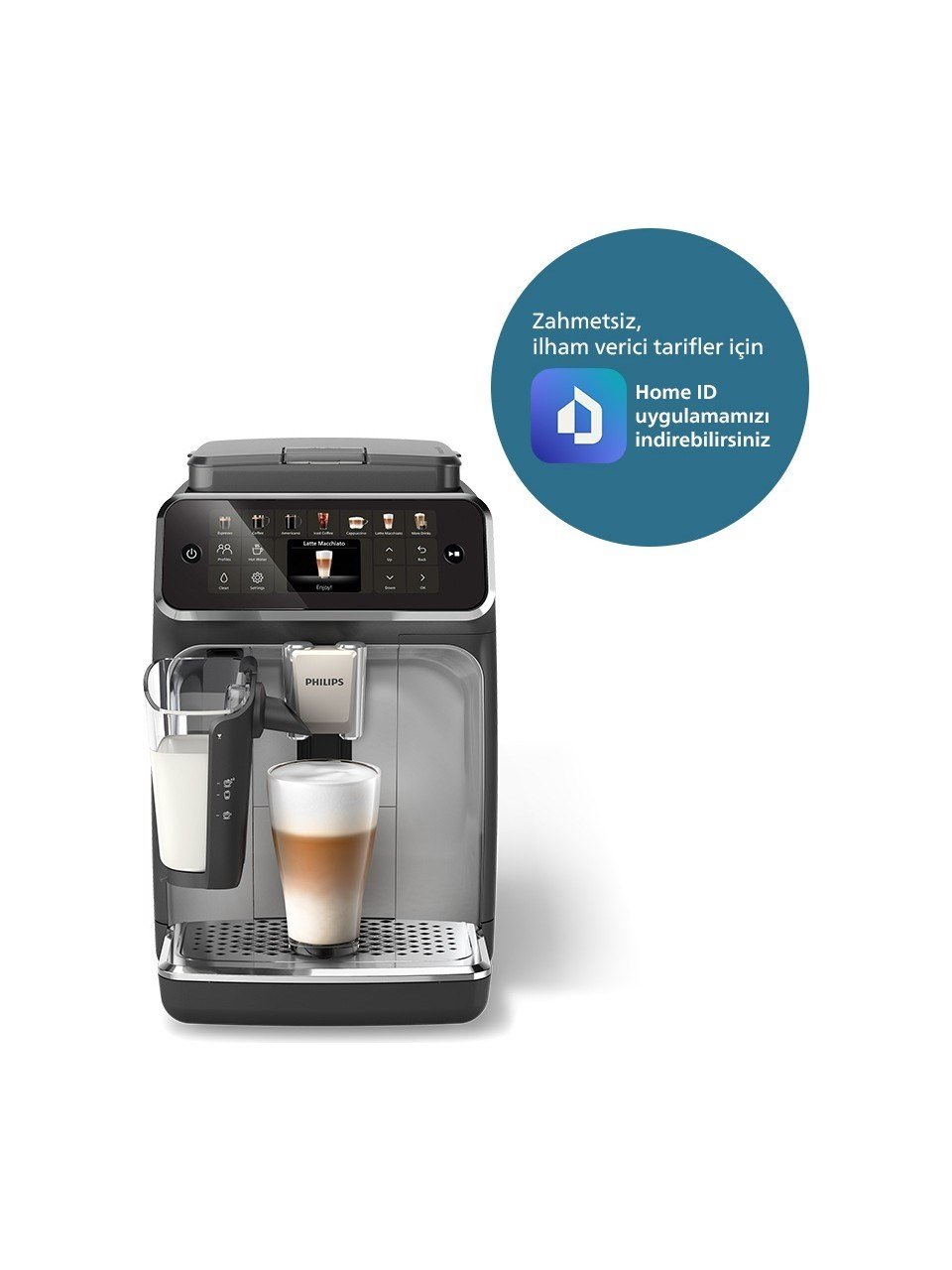 PHILIPS EP4446/70 Tam Otomatik 12 Çeşit Espresso Makinesi
