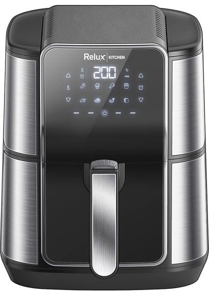 RELUX RAF7000 XXL Air Fryer 7 L Yağsız Fritöz