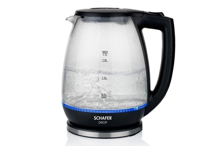 SCHAFER Drop Cam Su Isıtıcı (Kettle) Siyah