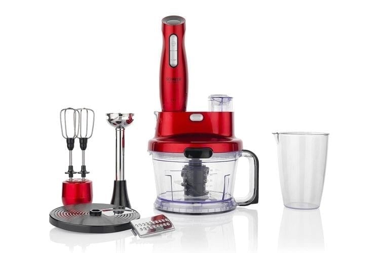 SCHAFER Meister Multi Blender Set Kırmızı (KMZ01)