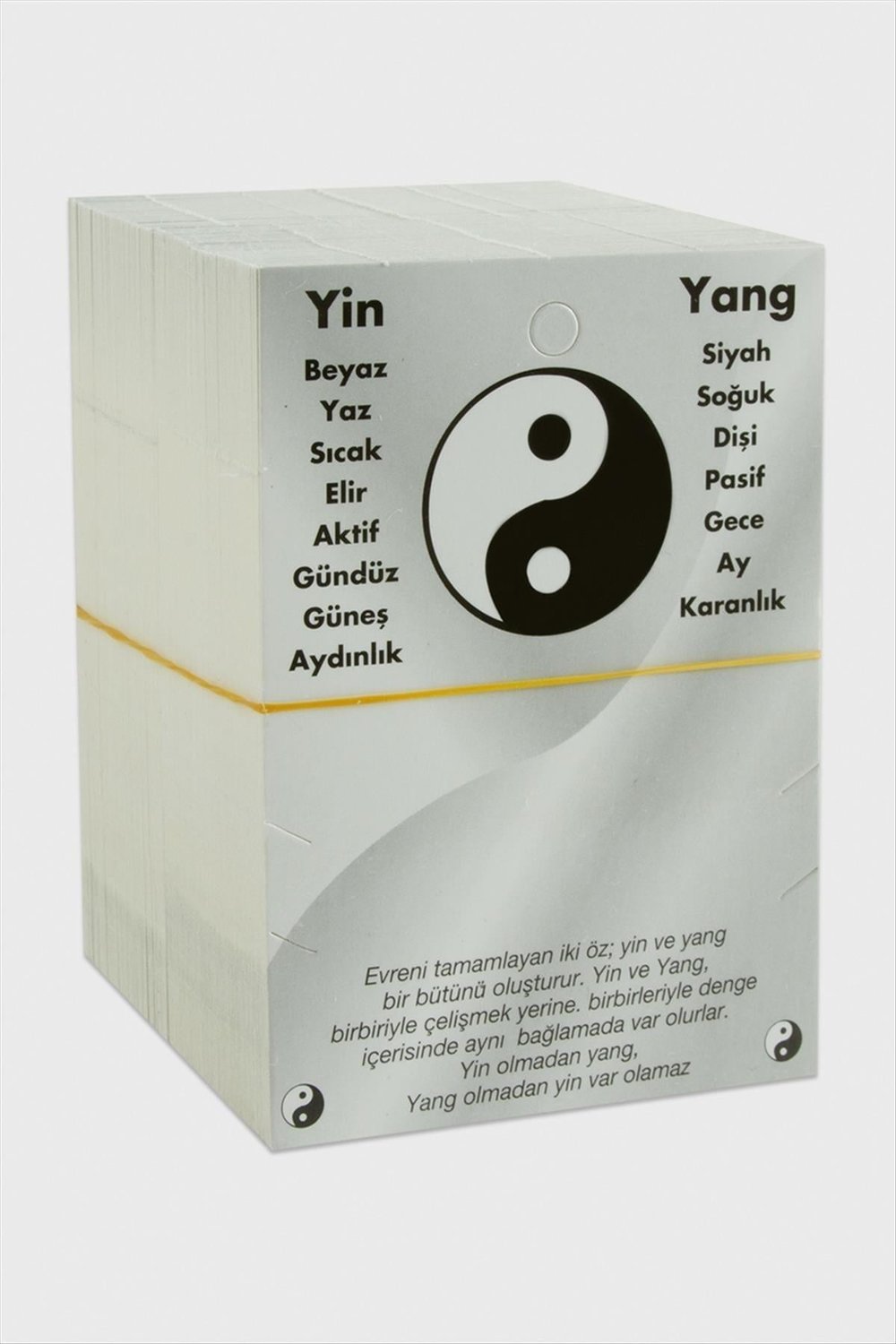2'li Yin Yang Bileklik Kartı