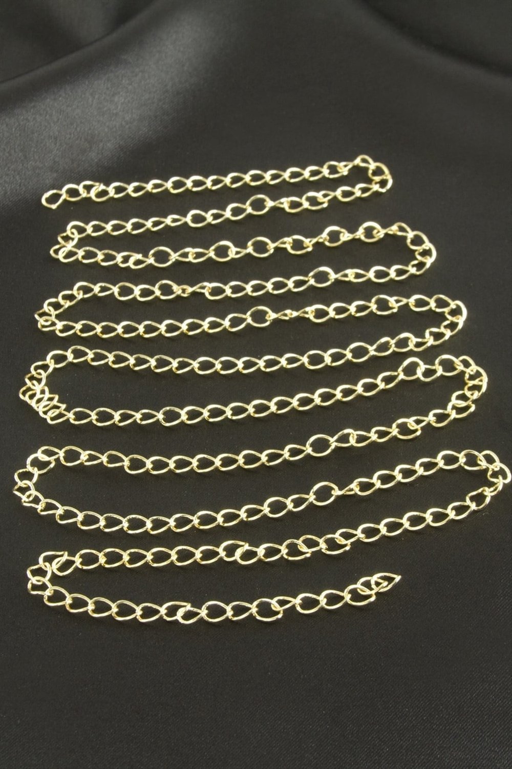 4 mm Oval Zincir 1 metre