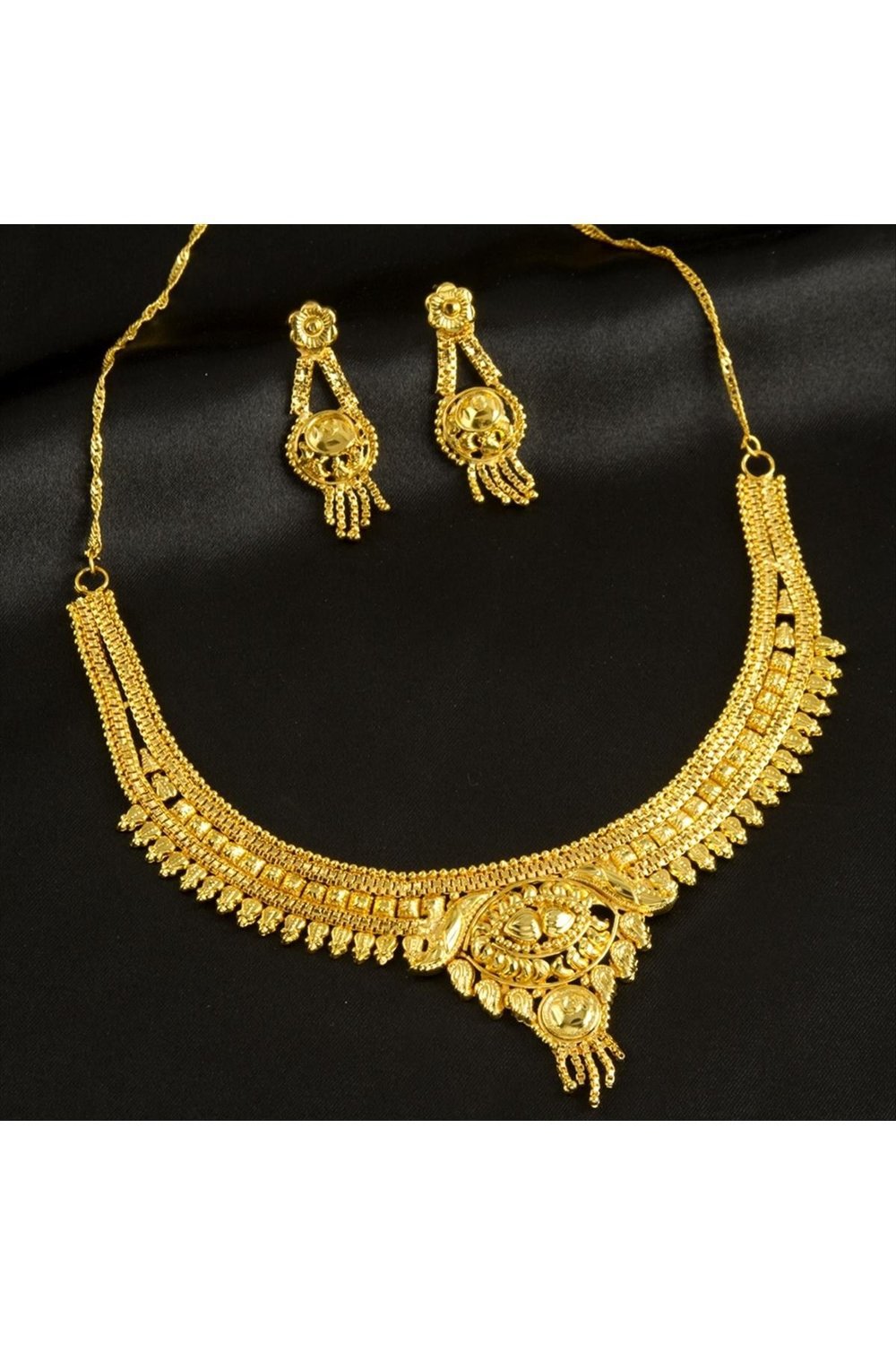Altın Kaplama Set Kolye