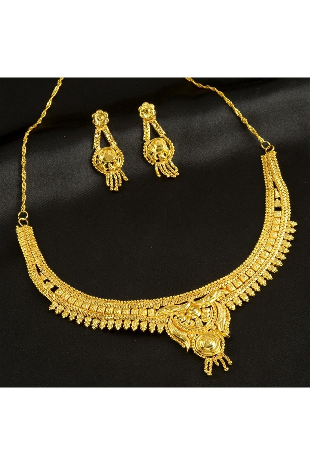 Altın Kaplama Set Kolye