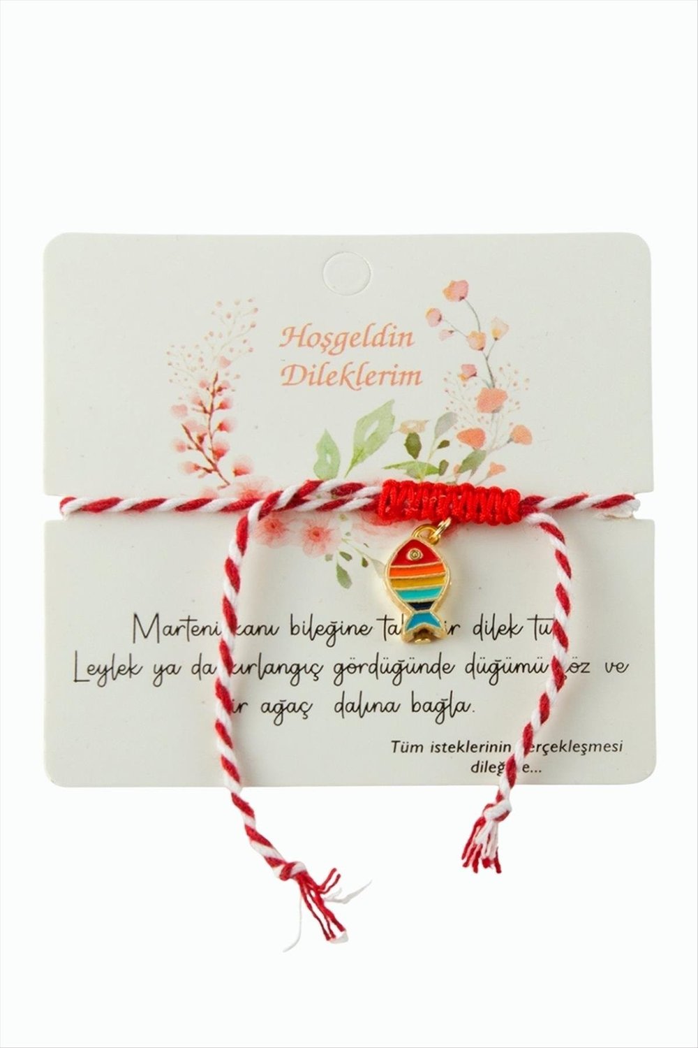 Balık Marteniçka İp Bileklik