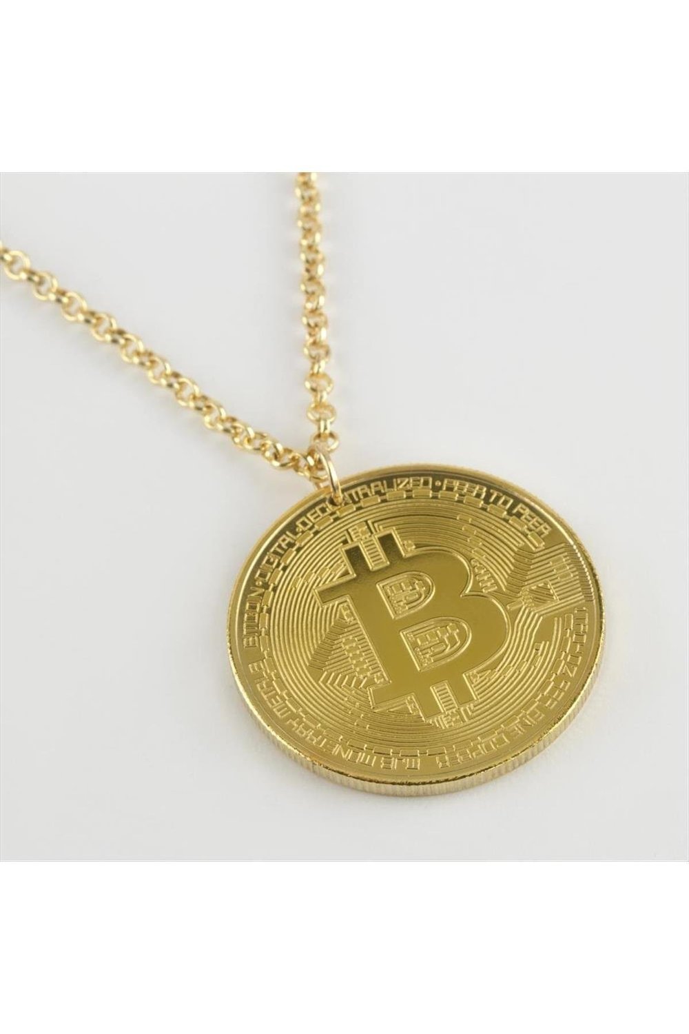 Bitcoin (BTC) Figürlü Kolye