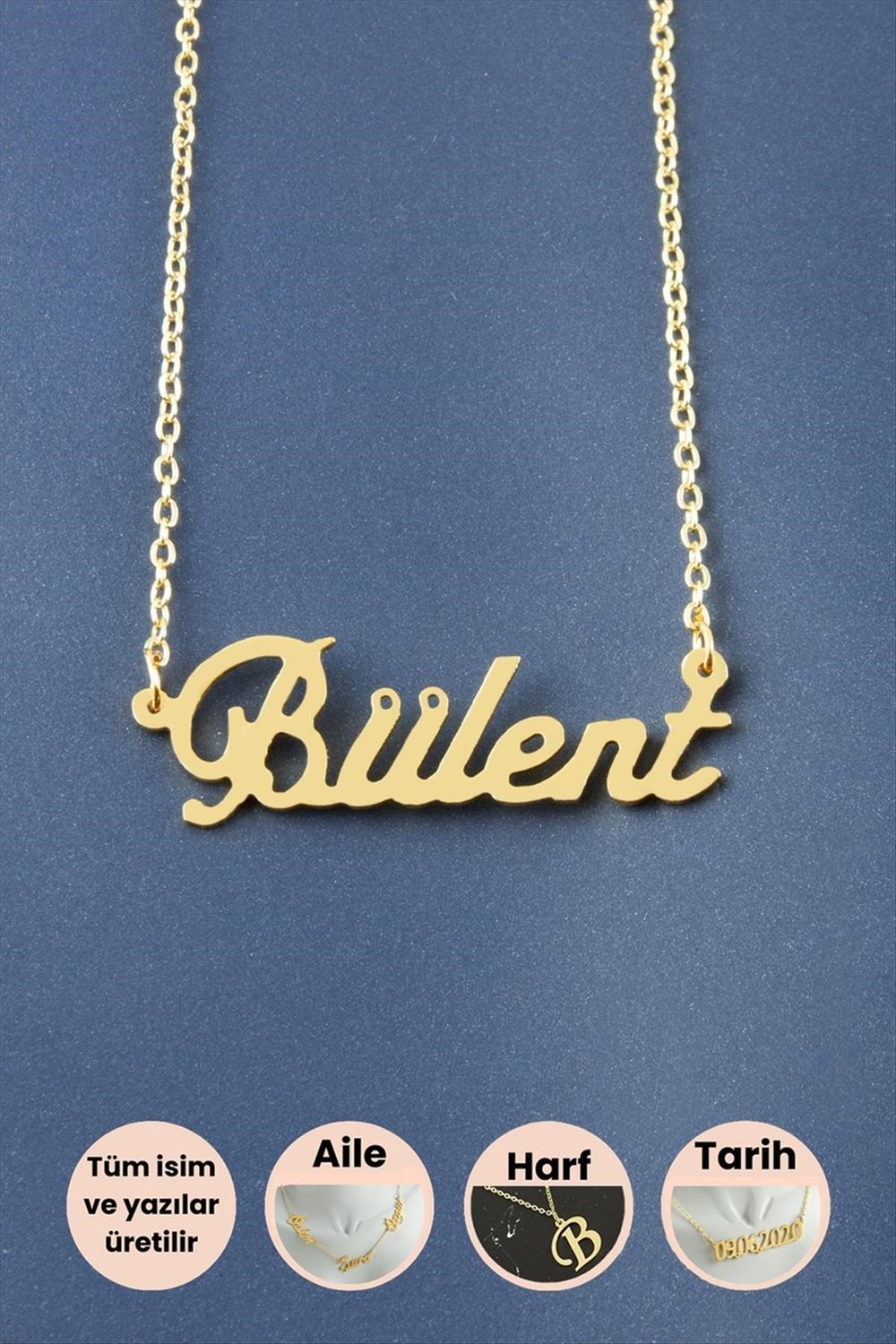 Bülent İsimli Kolye