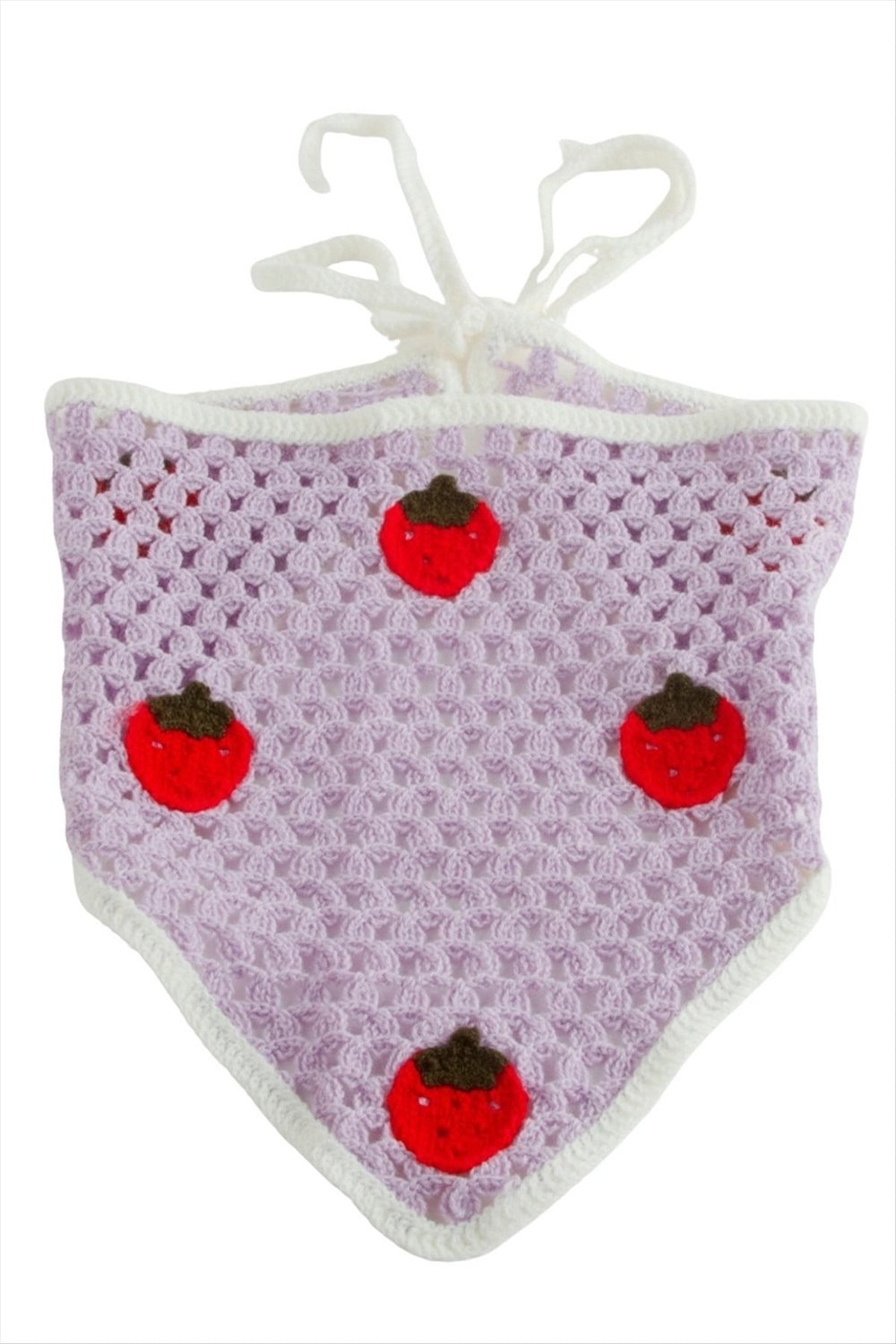 Çilek Örme Bohem Bandana