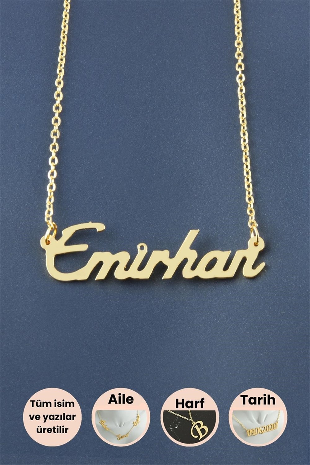 Emirhan İsimli Kolye