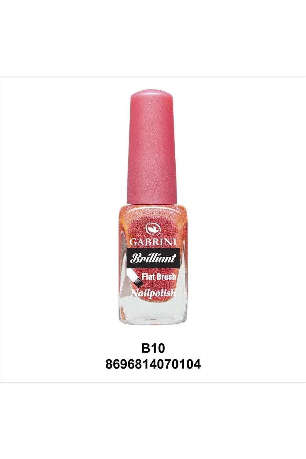 Gabrini Brilliant Flat Brush Oje (Simli Oje)