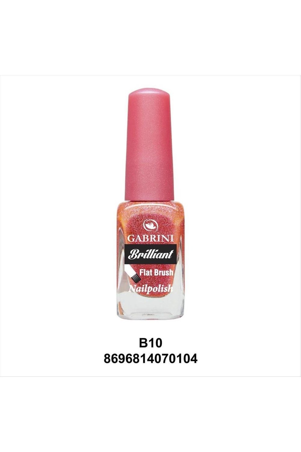 Gabrini Brilliant Flat Brush Oje (Simli Oje)