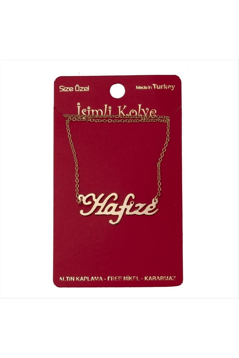 Hafize isimli kolye (Kişiye Özel)