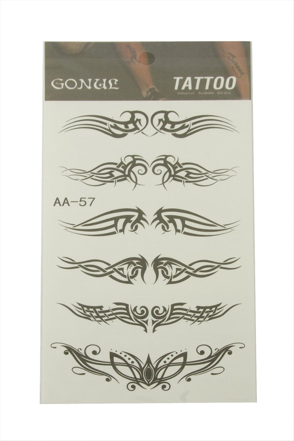 Kanat Tattoo Dövme Sticker