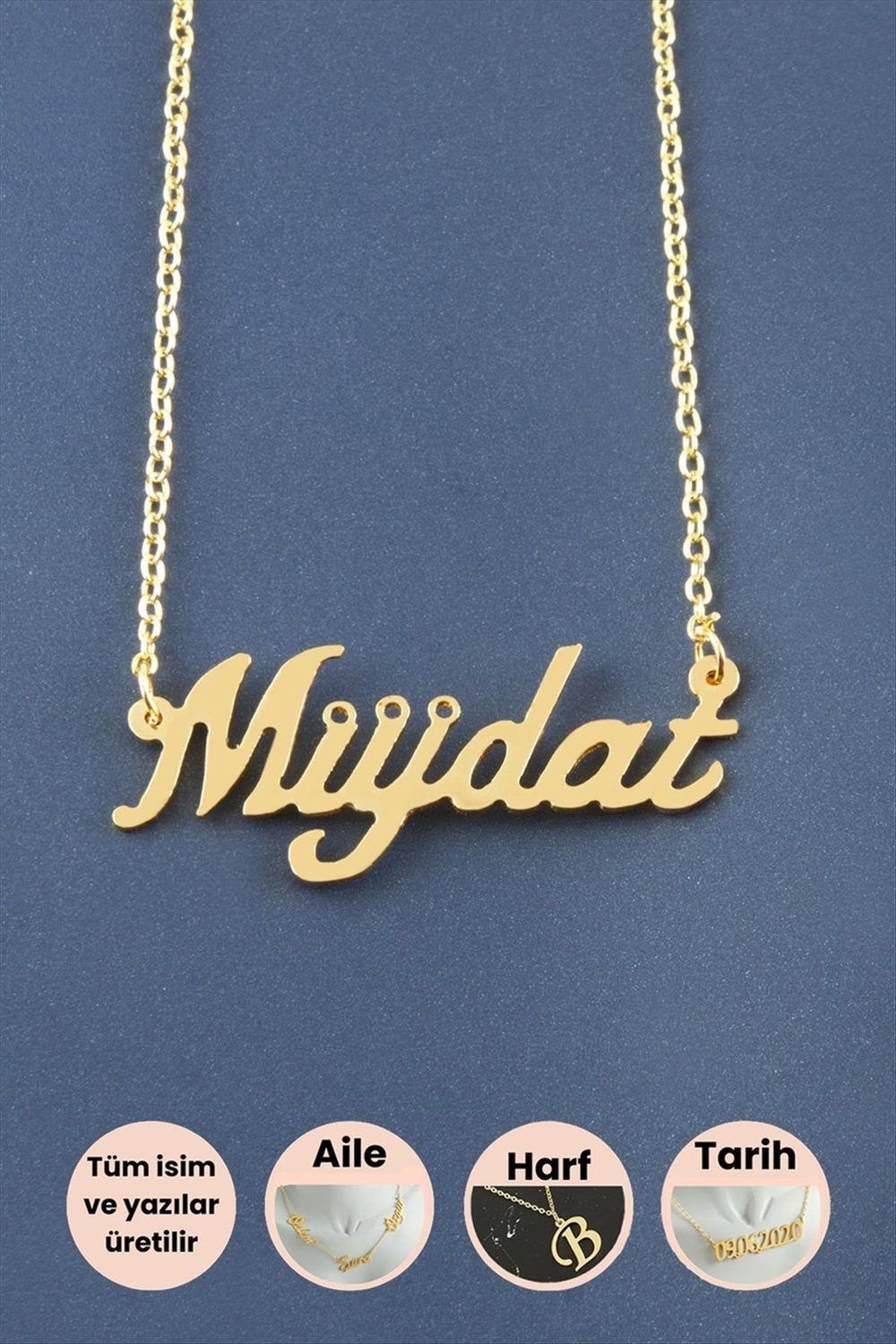 Müjdat İsimli Kolye