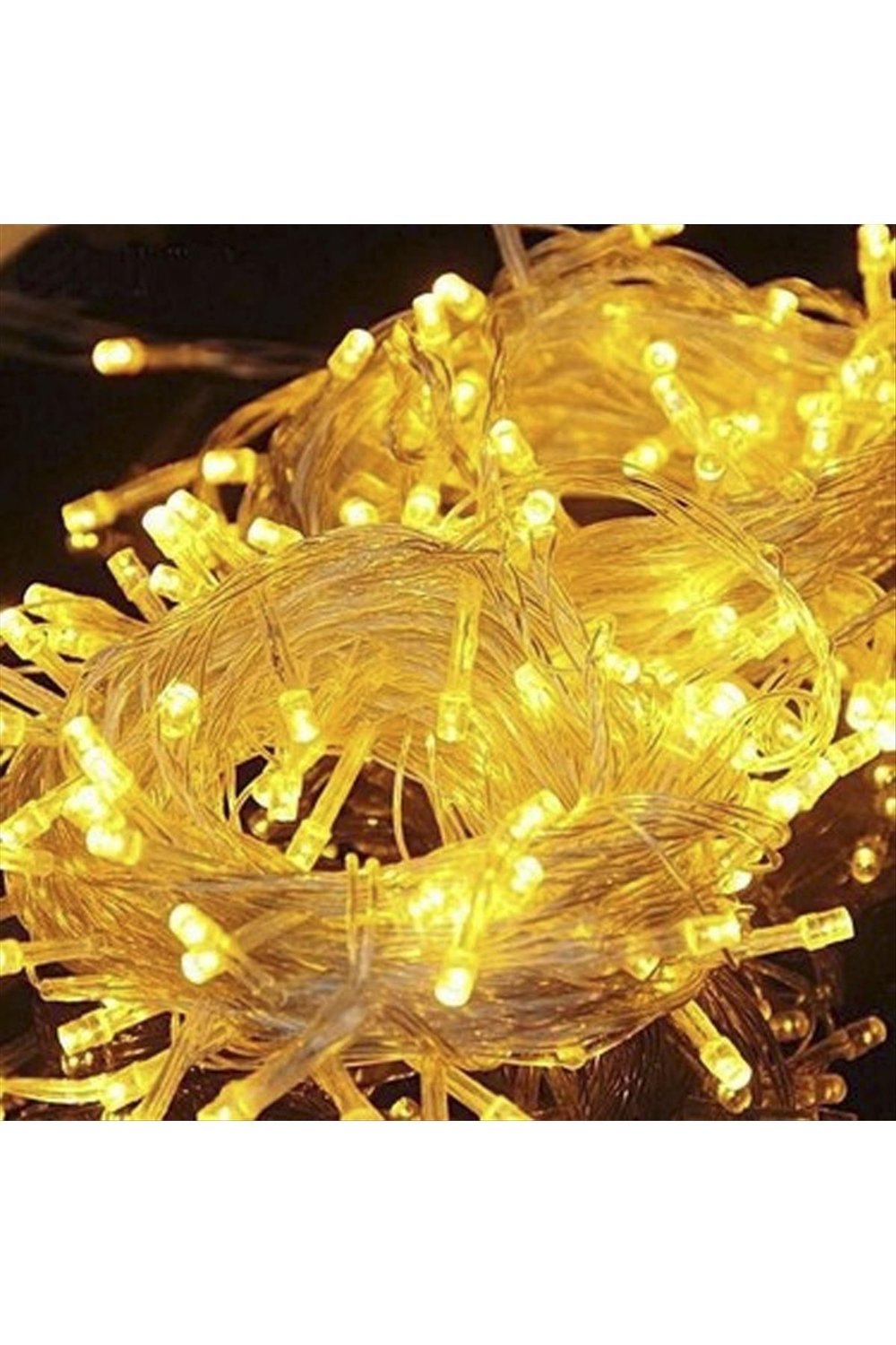 Sarı Renkli Led Işık Pilli 5 Metre