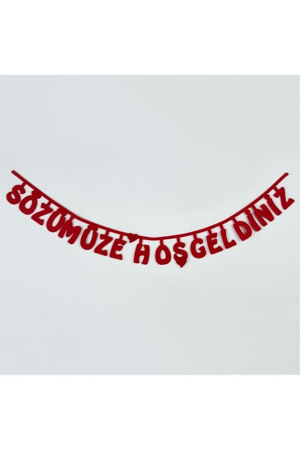 Sözümüze Hoşgeldiniz Keçe Yazı