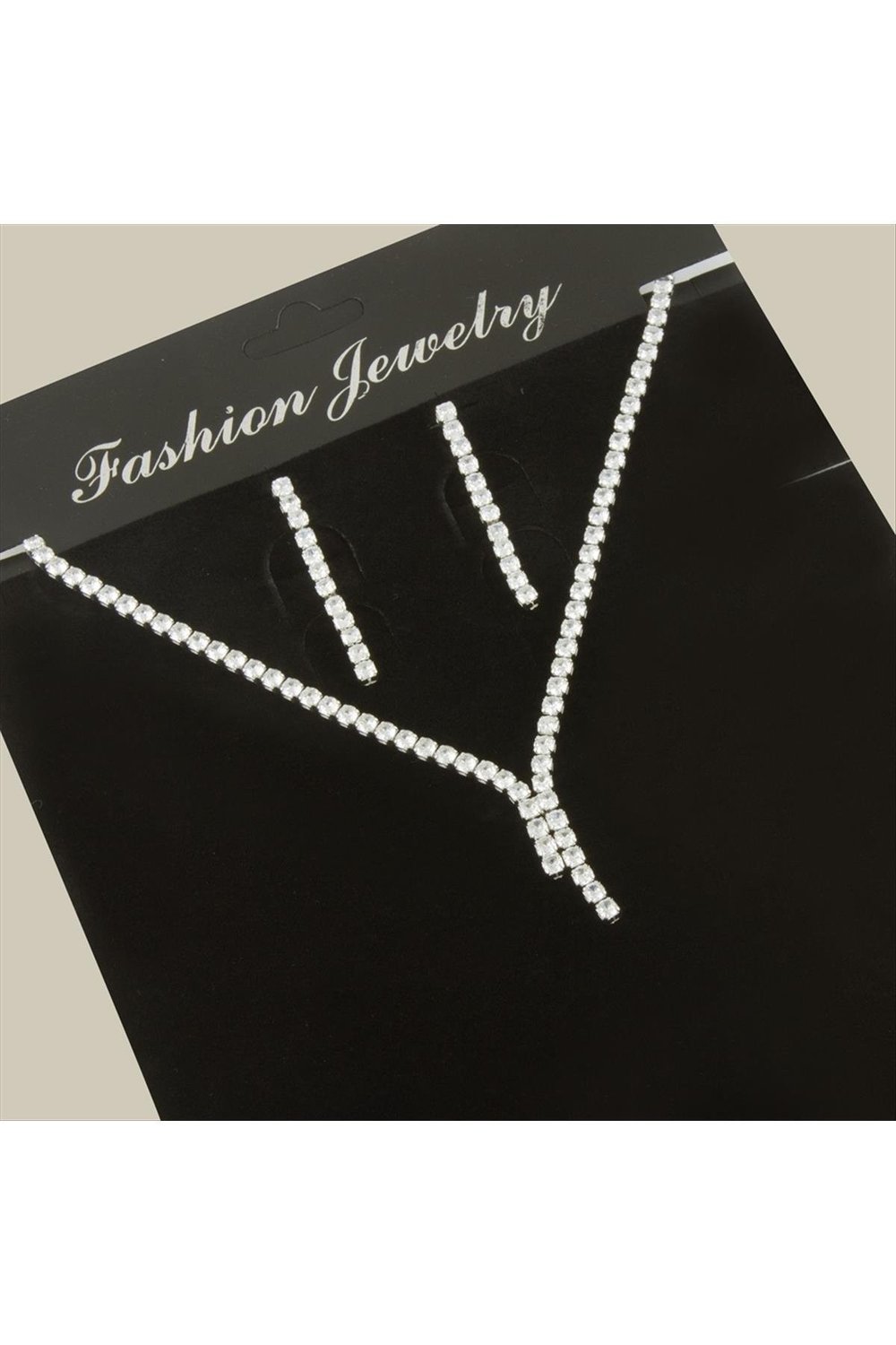 Tamtur Zirkon Taşlı Lüks Kararmaz Set Kolye 3 mm