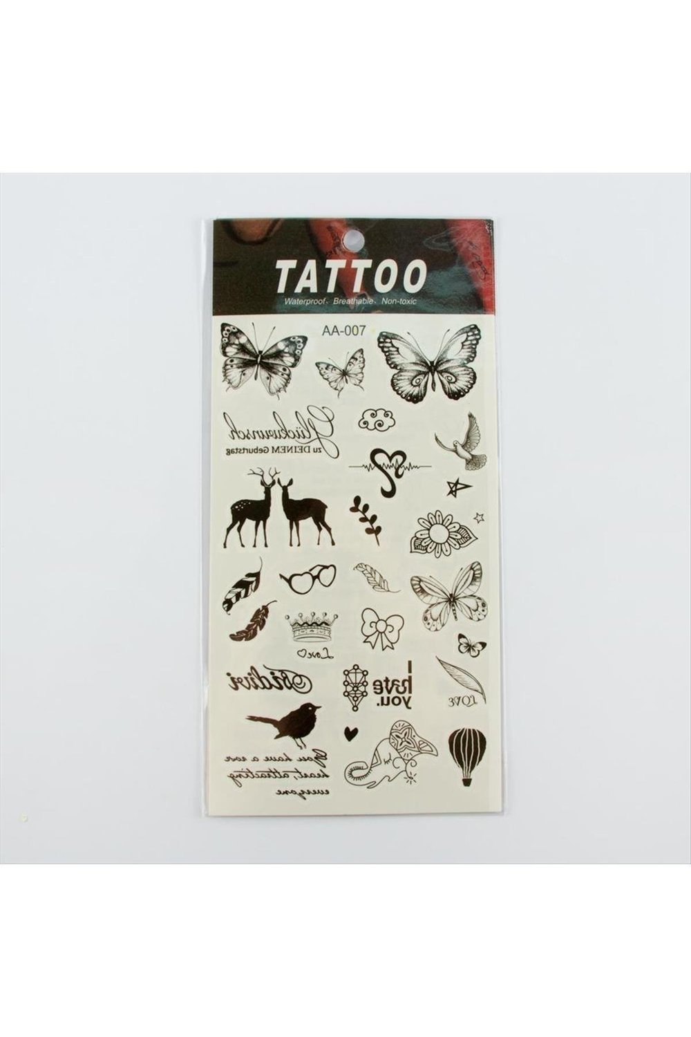 Tattoo Dövme Sticker