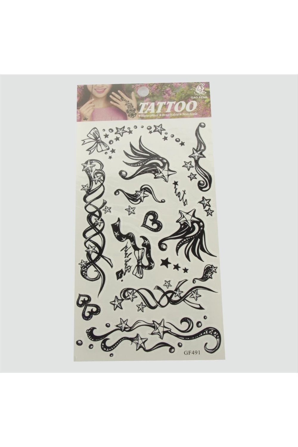 Yıldız Tattoo Dövme Sticker