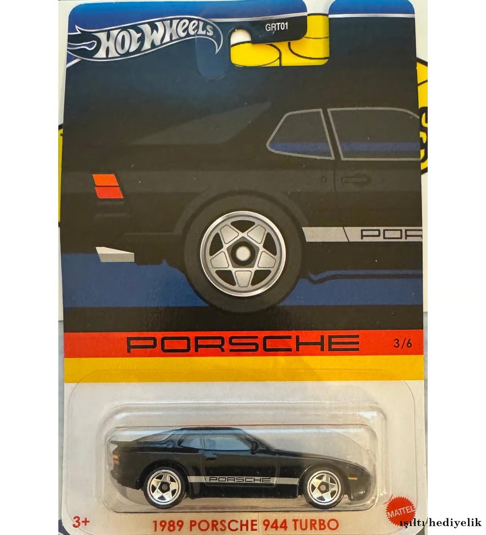 Hot Wheels Porsche - 1989 Porsche 944 Turbo