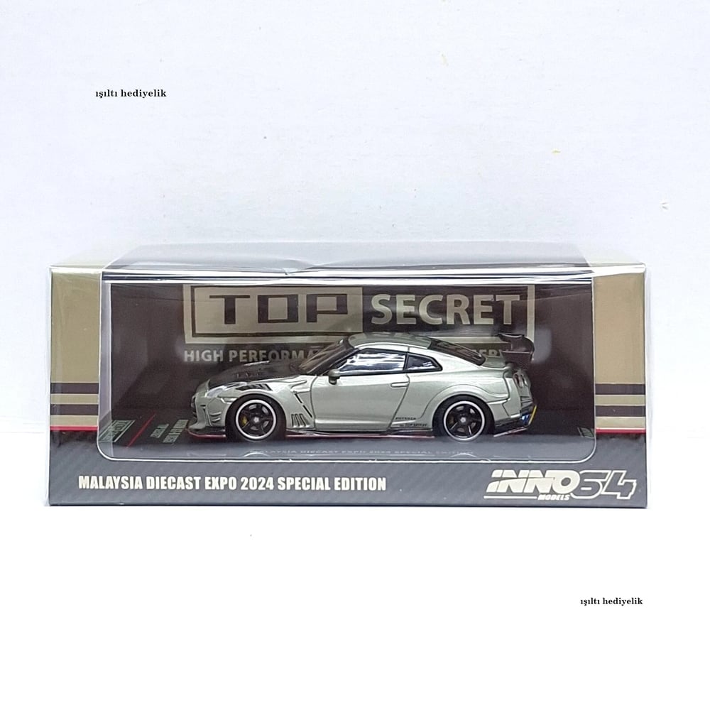 Inno64 Nissan Skyline GT-R R35 Top Secret. Malaysia Diecast Expo 2024