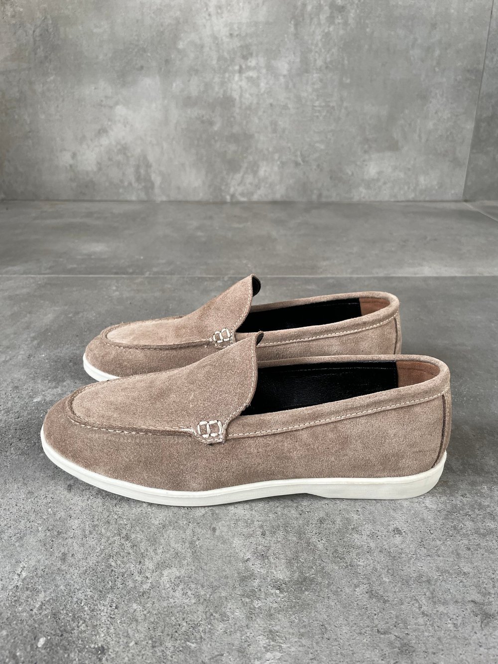 Best Steps Süet Loafer - Krem