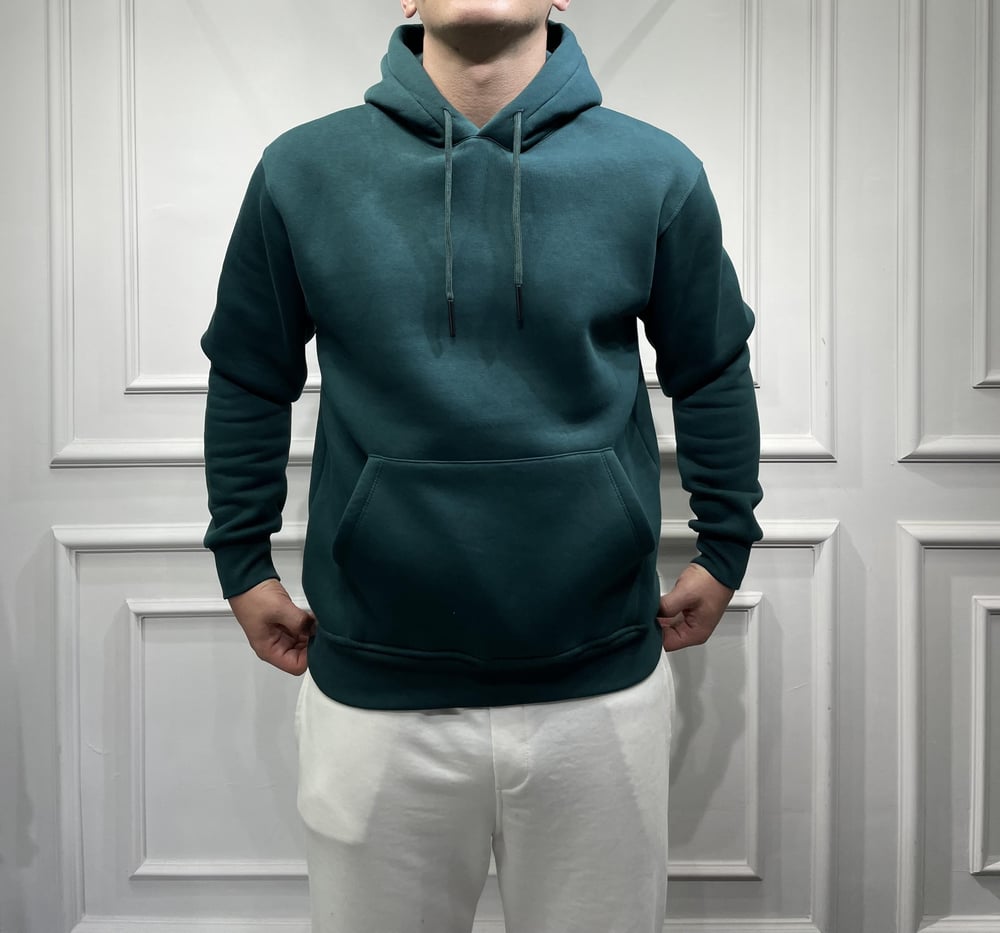 Kanguru Kapüşonlu Sweatshirt Nefti - 2002S