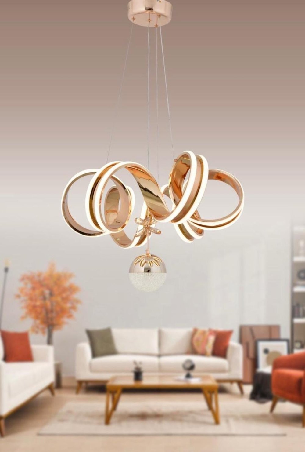 VENÜS GOLD LED SARKIT AVİZE