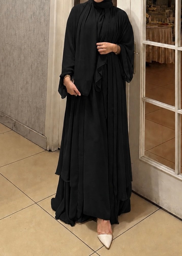 Abaya Takım Siyah