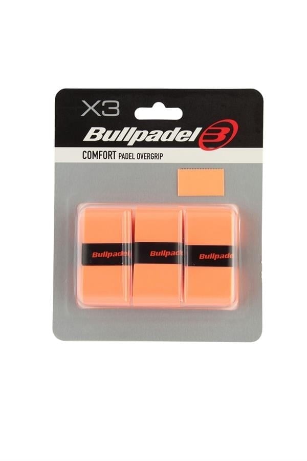 Bullpadel Comfort Grip Padel Raket Overgrip 3Lü Neon Turuncu