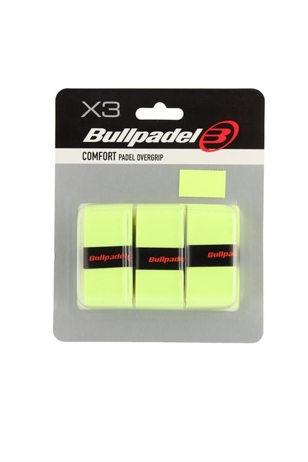Bullpadel Comfort Grip Padel Raket Overgrip 3Lü Neon Sarı