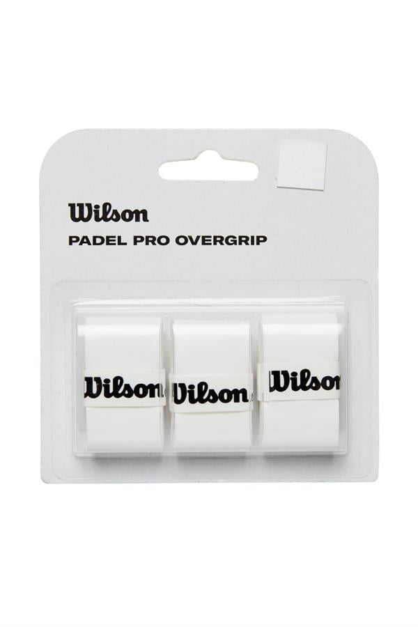 Wilson Padel Pro Padel Raket Overgrip Beyaz 3Lü