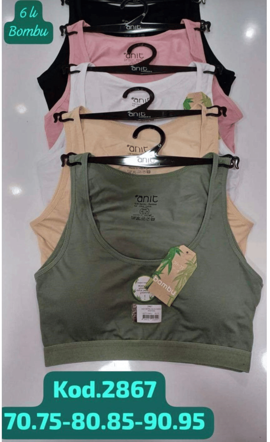 Anıt 2867 Kadın Bambu Büstiyer